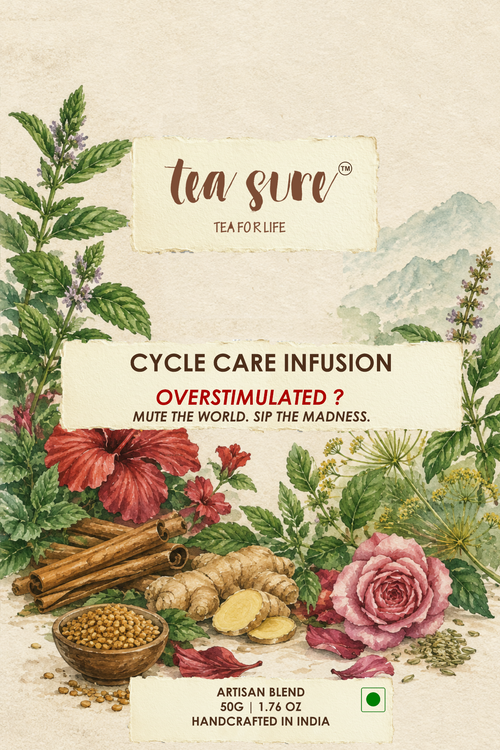 TeaSure Cycle Care Infusion, 50 g front label
